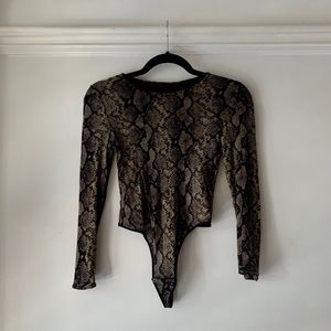 Luxury Brand Bodysuit